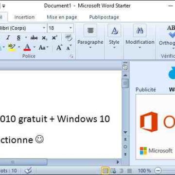 Comment installer Microsoft Office sur PC portable ?
