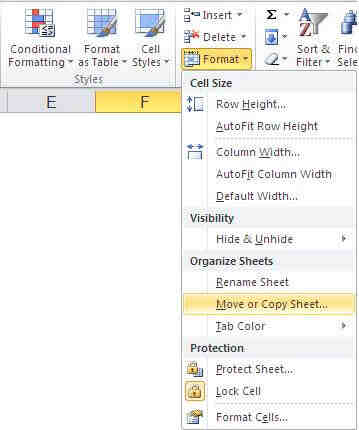 Comment reporter des données d'une feuille Excel ?